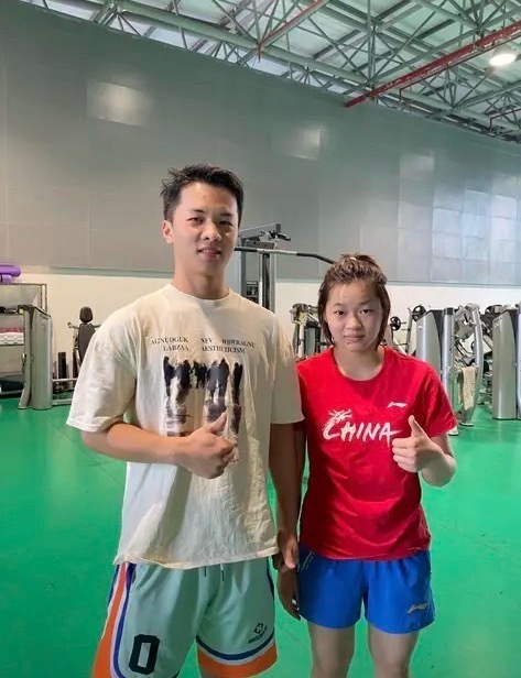 在专心训练 在专心训练